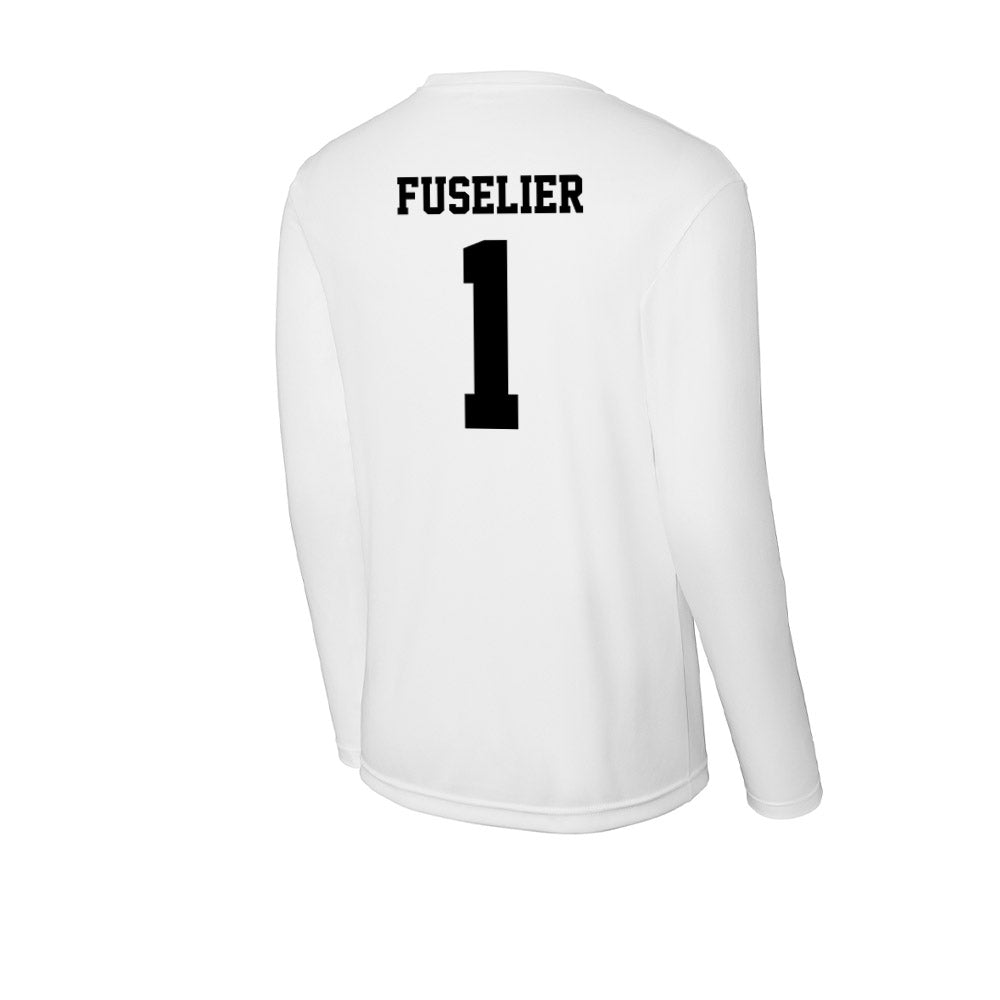 Lamar - NCAA Football : Kyndon Fuselier - Activewear Long Sleeve T-Shirt-1