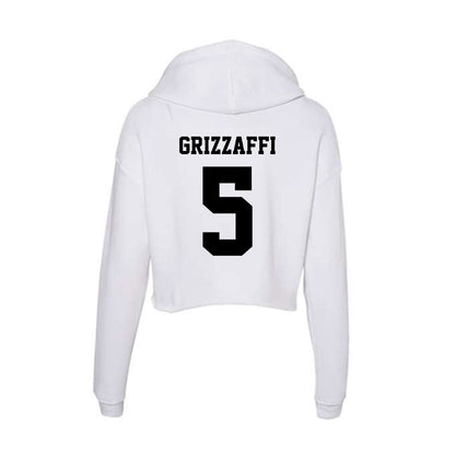 Lamar - NCAA Baseball : Bryce Grizzaffi - Women's Crop Fleece Hoodie-1