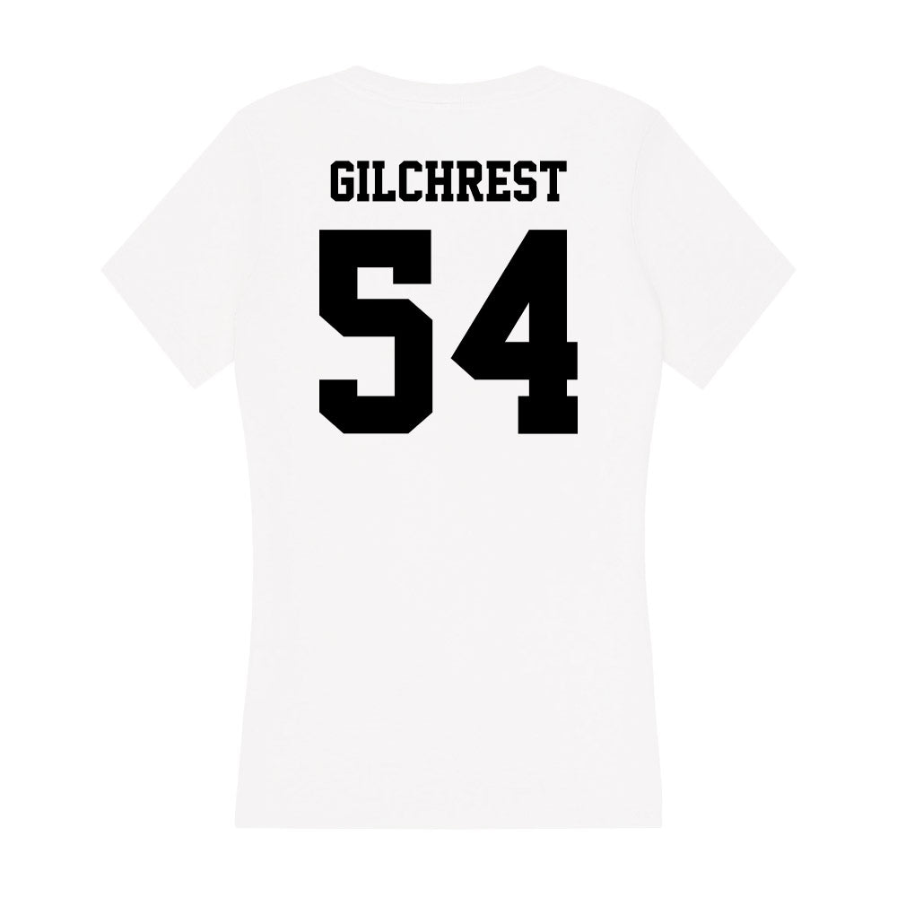 Lamar - NCAA Football : Lane Gilchrest - Women's V-Neck T-Shirt-1