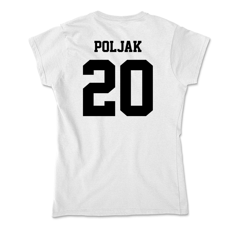 Lamar - NCAA Women's Soccer : Marina Poljak - Soft Style Women’s T-Shirt-1