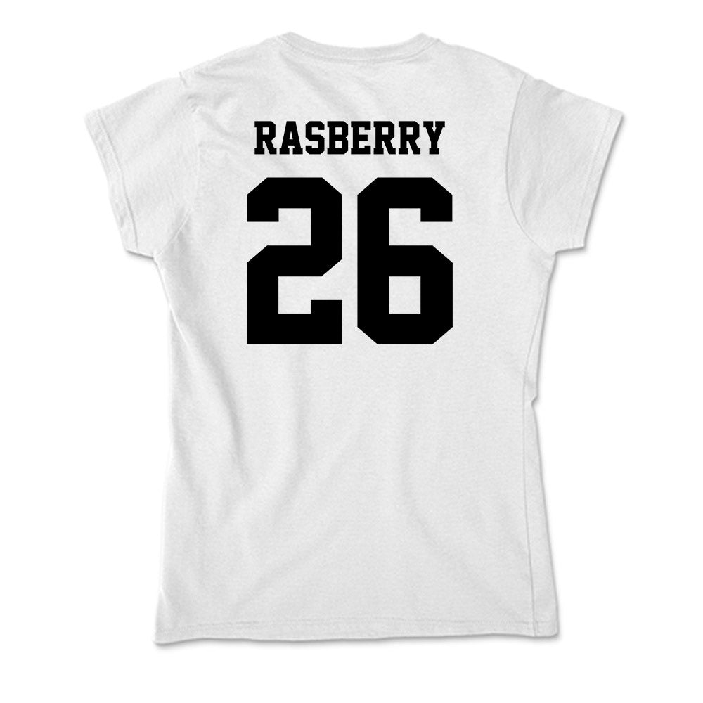 Lamar - NCAA Football : Omarion Rasberry - Soft Style Women’s T-Shirt-1