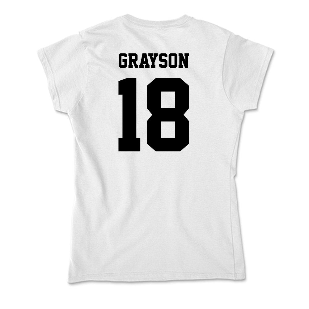 Lamar - NCAA Football : Shaun Grayson - Soft Style Women’s T-Shirt-1