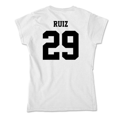 Lamar - NCAA Women's Soccer : Mathelyn Ruiz - Soft Style Women’s T-Shirt-1