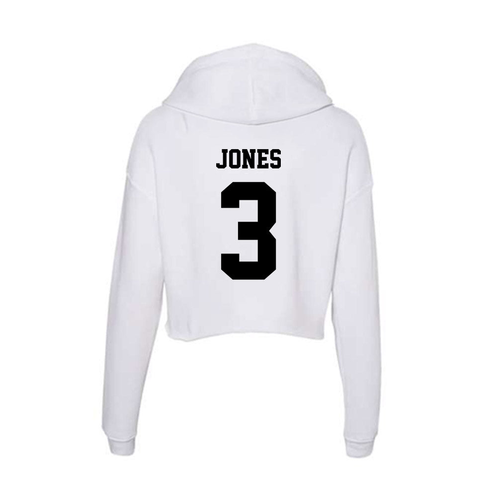 Lamar - NCAA Football : Izaha Jones - Women's Crop Fleece Hoodie-1