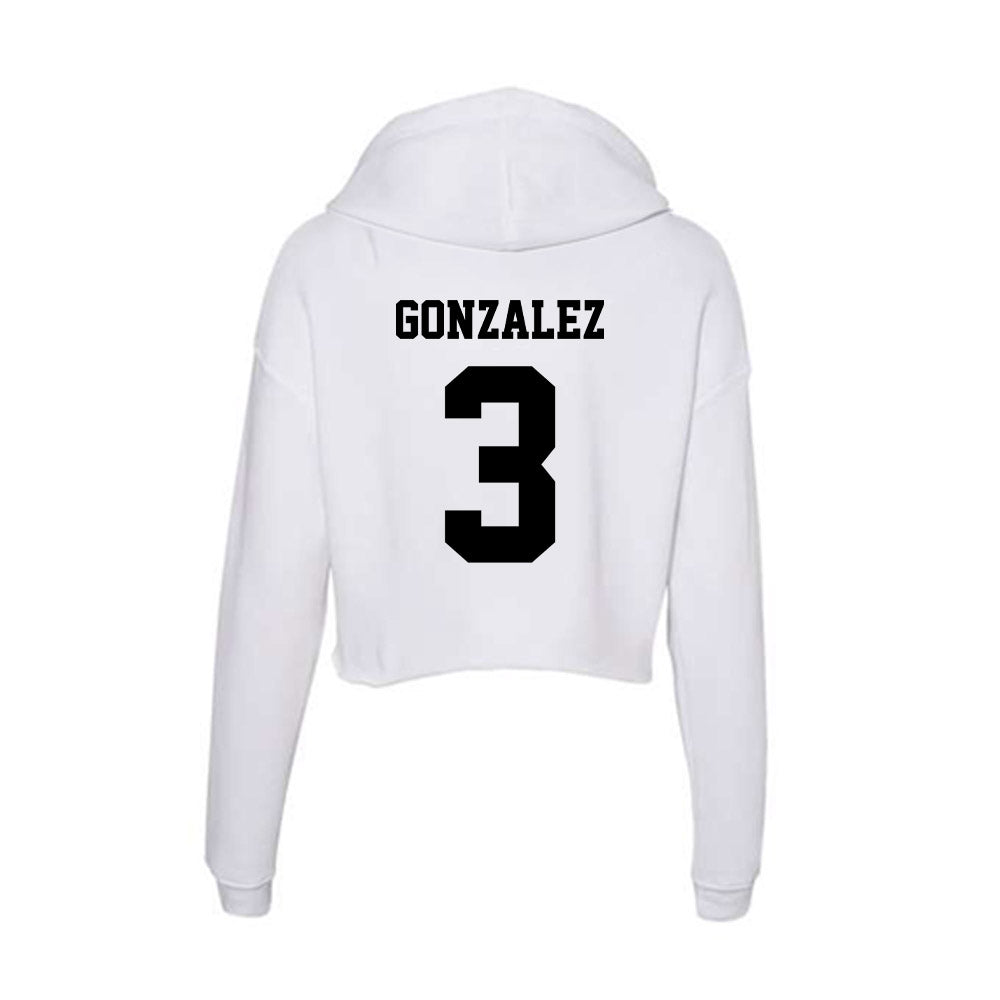 Lamar - NCAA Women's Volleyball : Alexa Gonzalez - Women's Crop Fleece Hoodie-1