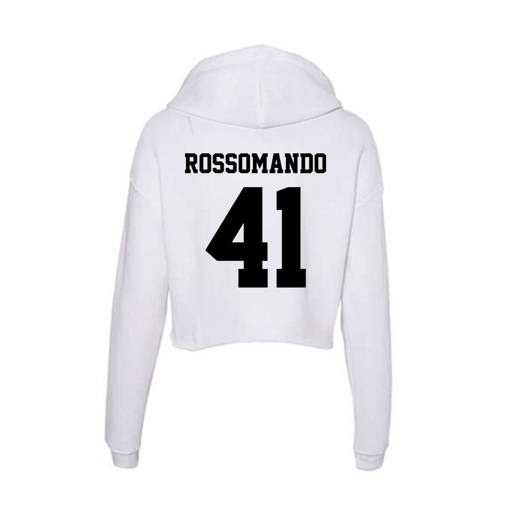 Lamar - NCAA Football : Nick Rossomando - Women's Crop Fleece Hoodie-1