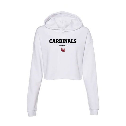 Lamar - NCAA Football : Omarion Rasberry - Women's Crop Fleece Hoodie-0