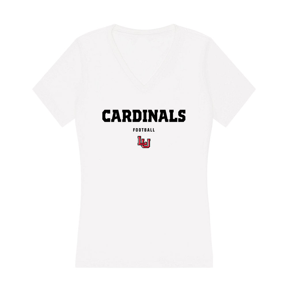 Lamar - NCAA Football : Lonnie Leary Jr - Women's V-Neck T-Shirt-0