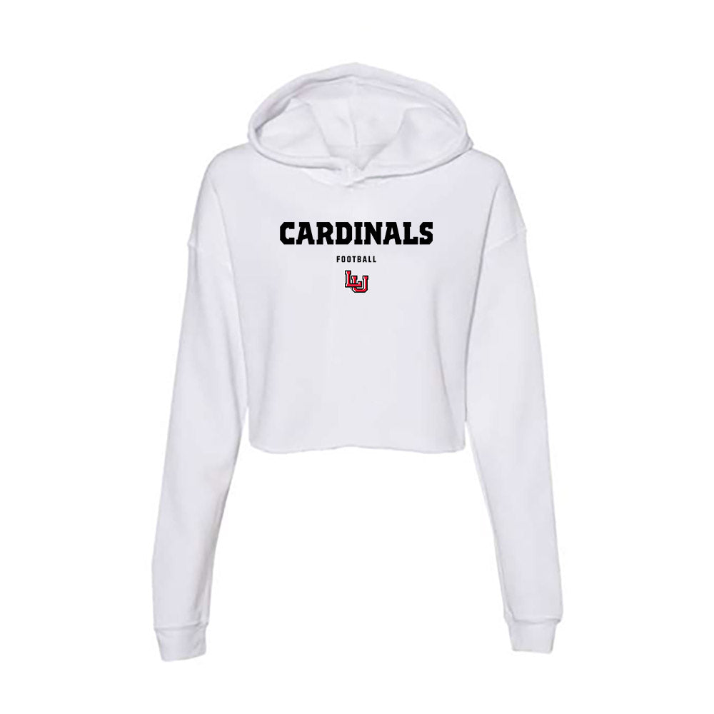 Lamar - NCAA Football : Jonavon Tillis - Women's Crop Fleece Hoodie-0