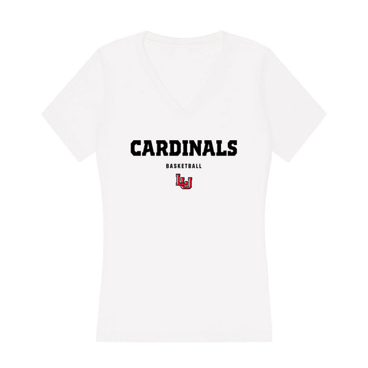 Lamar - NCAA Women's Basketball : Akasha Davis - Women's V-Neck T-Shirt-0