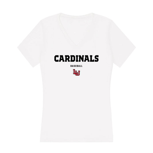 Lamar - NCAA Baseball : Zak Skinner - Women's V-Neck T-Shirt-0