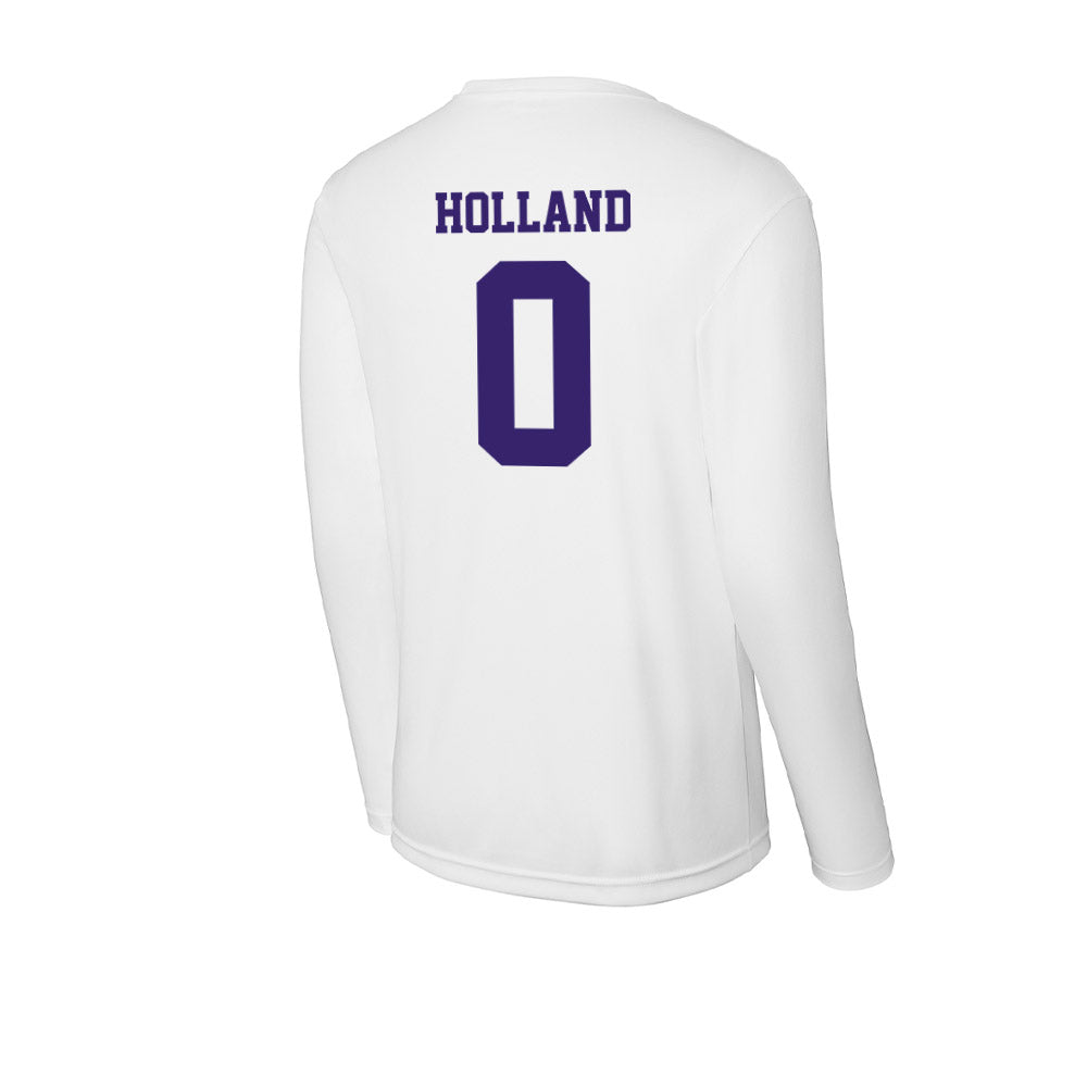 High Point - NCAA Men's Lacrosse : Heath Holland - Activewear Long Sleeve T-Shirt-1