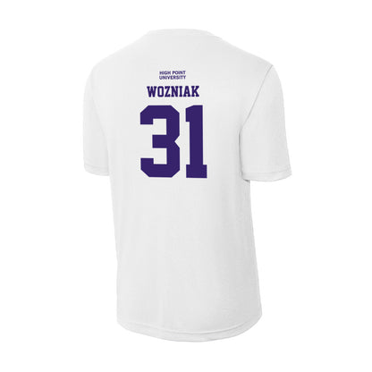 High Point - NCAA Baseball : Brett Wozniak - Performance T-Shirt-1