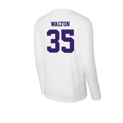 High Point - NCAA Baseball : Wade Walton - Activewear Long Sleeve T-Shirt-1