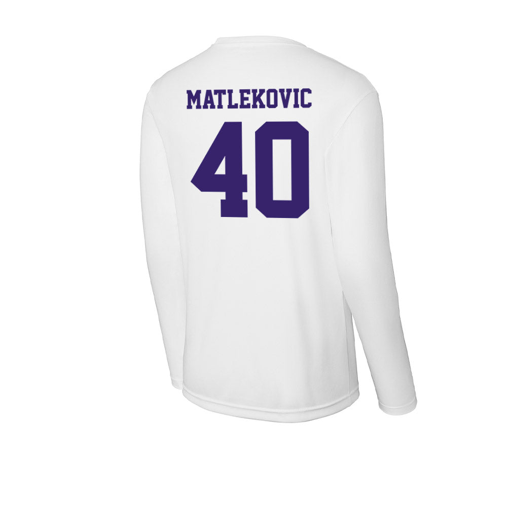 High Point - NCAA Men's Basketball : Ivan Matlekovic - Activewear Long Sleeve T-Shirt-1