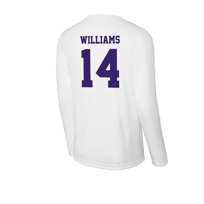 High Point - NCAA Men's Track & Field : Camerin Williams - Activewear Long Sleeve T-Shirt-1