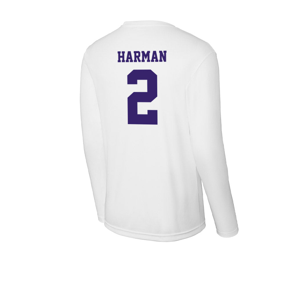 High Point - NCAA Baseball : Dawson Harman - Performance Long Sleeve T-Shirt-1