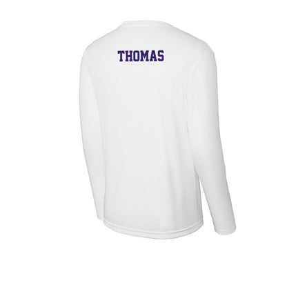 High Point - NCAA Women's Track & Field : Jhanelle Thomas - Activewear Long Sleeve T-Shirt-1