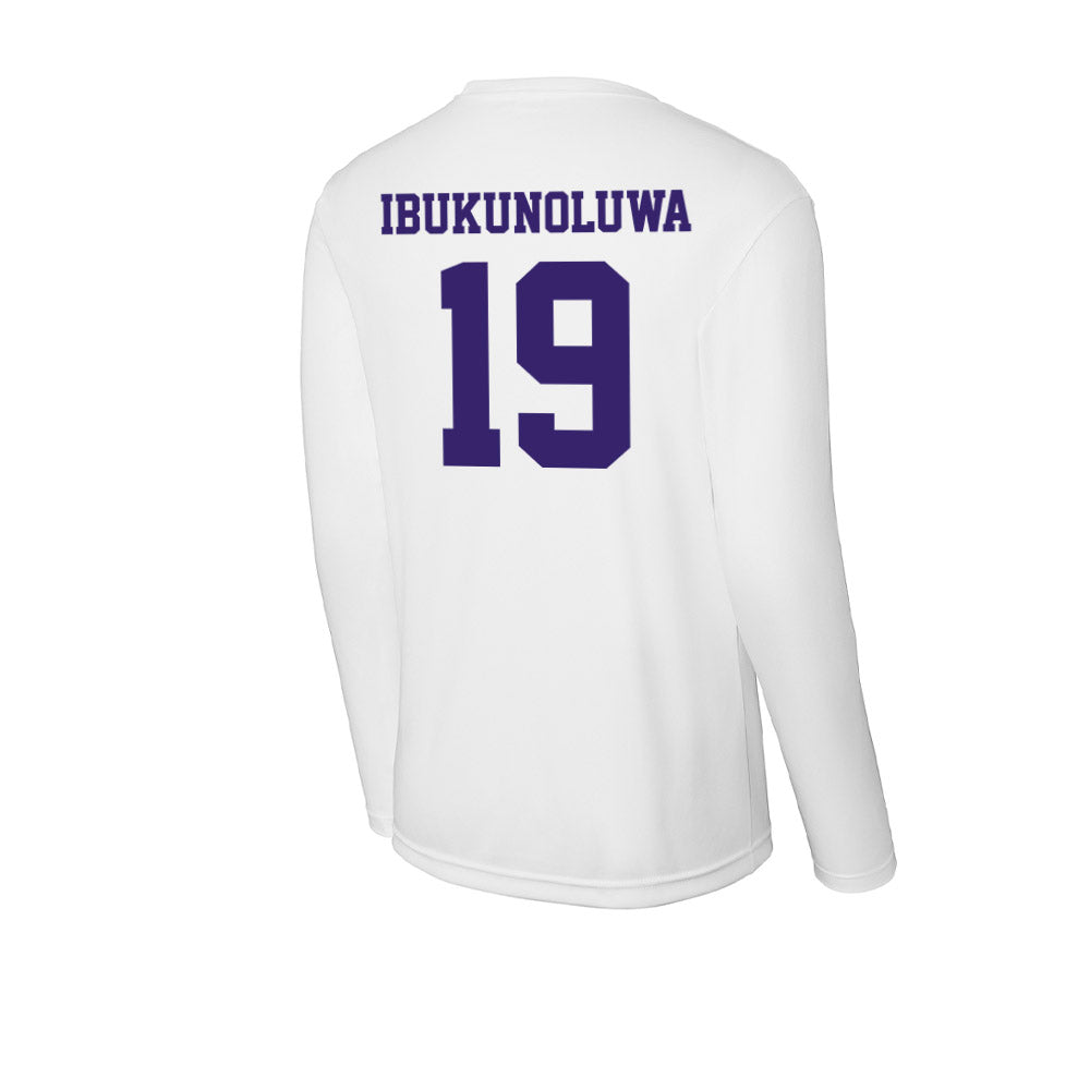 High Point - NCAA Men's Basketball : Josh Ibukunoluwa - Activewear Long Sleeve T-Shirt-1