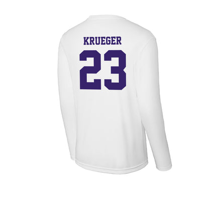 High Point - NCAA Men's Basketball : Kasen Krueger - Activewear Long Sleeve T-Shirt-1