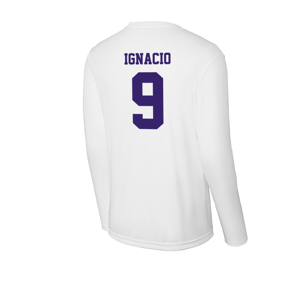 High Point - NCAA Men's Soccer : Kaya Ignacio - Performance Long Sleeve T-Shirt-1