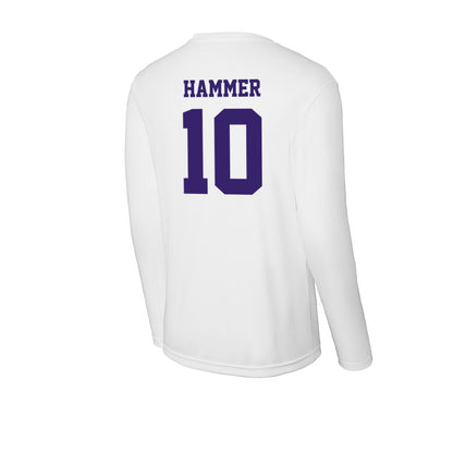 High Point - NCAA Women's Soccer : Ellie Hammer - Performance Long Sleeve T-Shirt-1