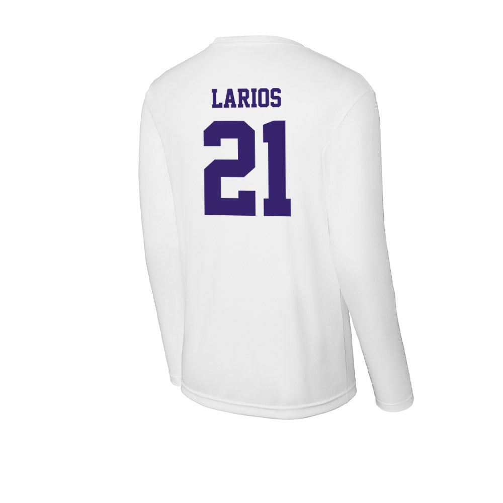 High Point - NCAA Women's Basketball : Emma Larios - Performance Long Sleeve T-Shirt-1