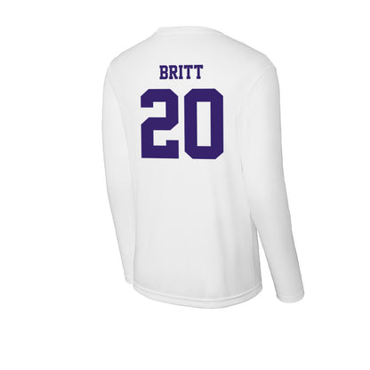 High Point - NCAA Men's Soccer : Caleb Britt - Activewear Long Sleeve T-Shirt-1