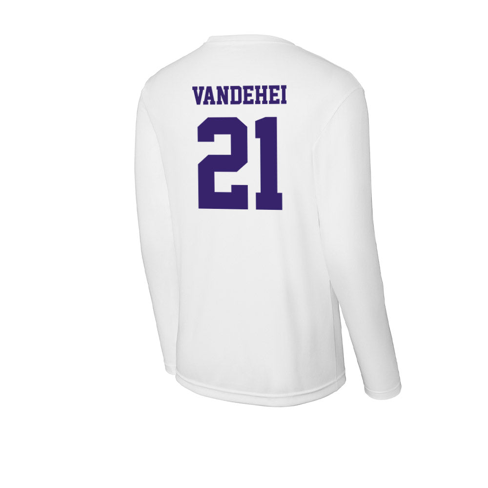 High Point - NCAA Men's Soccer : James VandeHei - Performance Long Sleeve T-Shirt-1