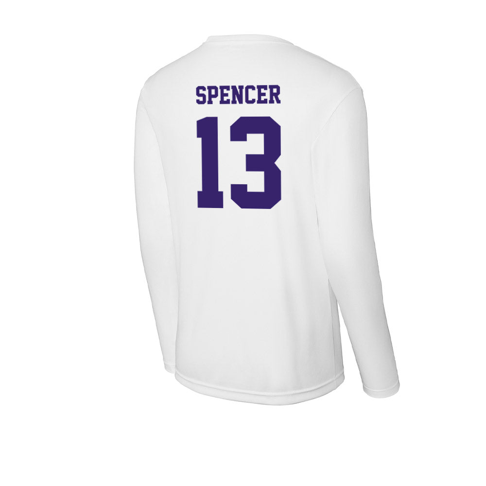 High Point - NCAA Women's Basketball : Macy Spencer - Activewear Long Sleeve T-Shirt-1