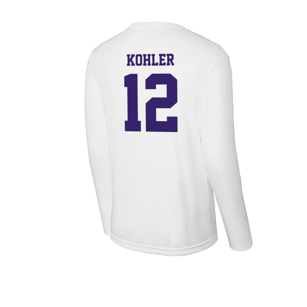 High Point - NCAA Baseball : Jace Kohler - Activewear Long Sleeve T-Shirt-1