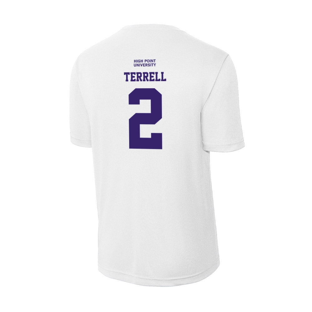 High Point - NCAA Women's Basketball : Nakyah Terrell - Performance T-Shirt-1