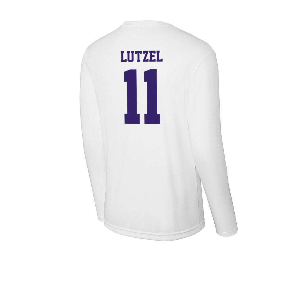 High Point - NCAA Men's Lacrosse : Matt Lutzel - Activewear Long Sleeve T-Shirt-1