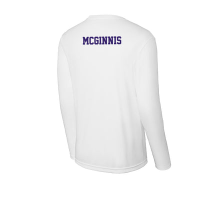 High Point - NCAA Men's Track & Field : Isaac McGinnis - Performance Long Sleeve T-Shirt-1