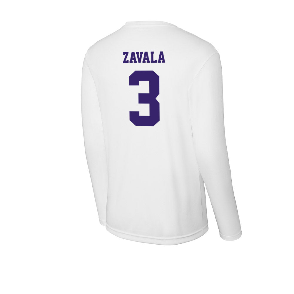 High Point - NCAA Women's Basketball : Nevaeh Zavala - Performance Long Sleeve T-Shirt-1