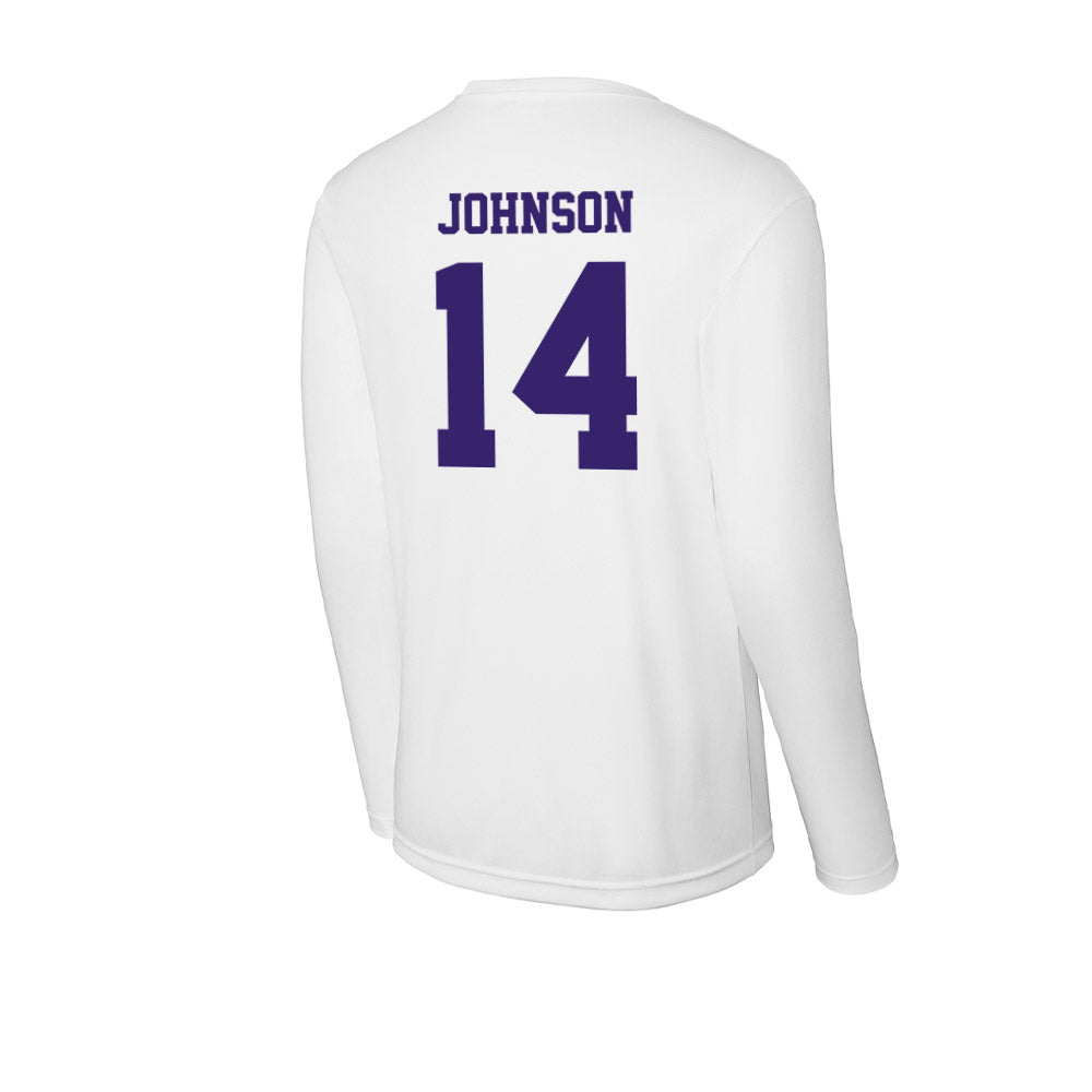 High Point - NCAA Baseball : Landen Johnson - Activewear Long Sleeve T-Shirt-1