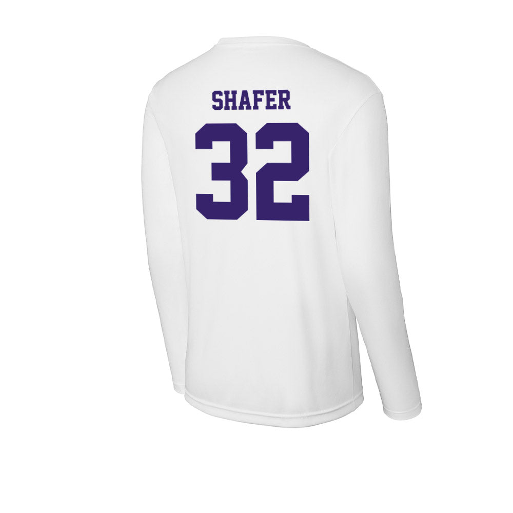 High Point - NCAA Baseball : Tyler Shafer - Activewear Long Sleeve T-Shirt-1