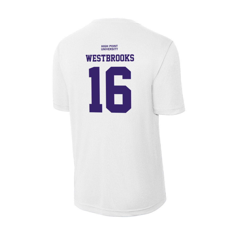 High Point - NCAA Men's Lacrosse : James Westbrooks - Activewear T-Shirt-1