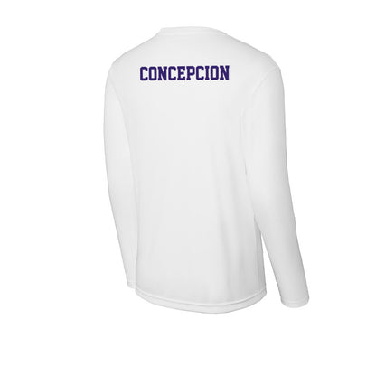 High Point - NCAA Women's Rowing : Kate Concepcion - Activewear Long Sleeve T-Shirt-1