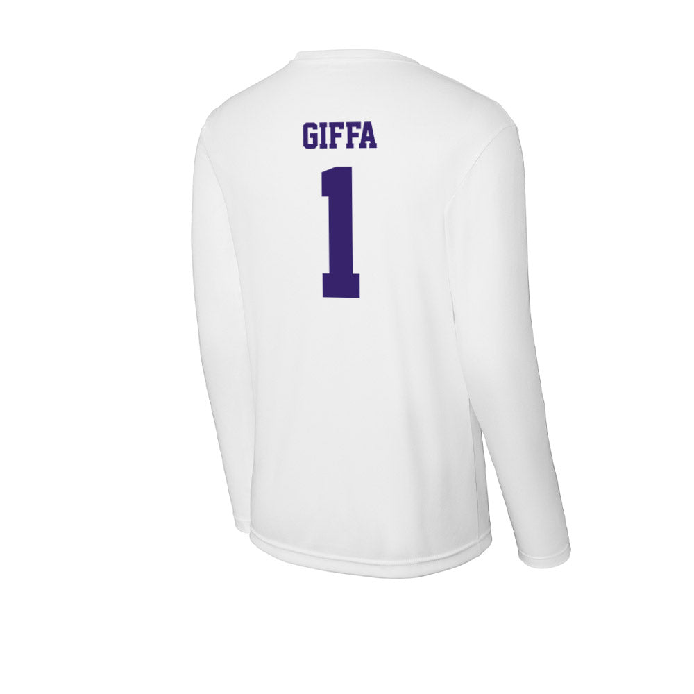 High Point - NCAA Men's Basketball : Kezza Giffa - Performance Long Sleeve T-Shirt-1