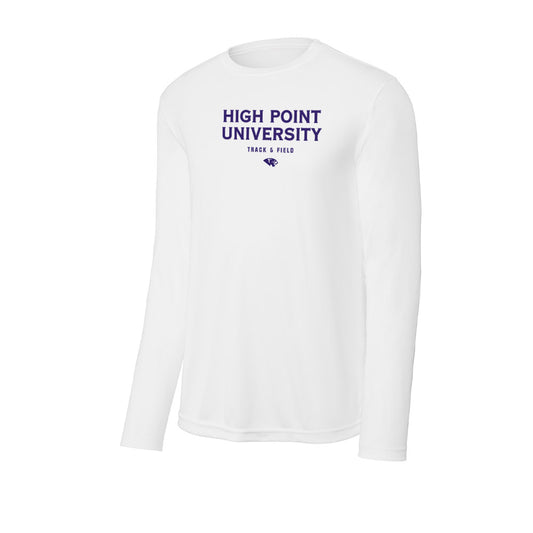 High Point - NCAA Women's Track & Field : Makayla Ferrell - Activewear Long Sleeve T-Shirt-0