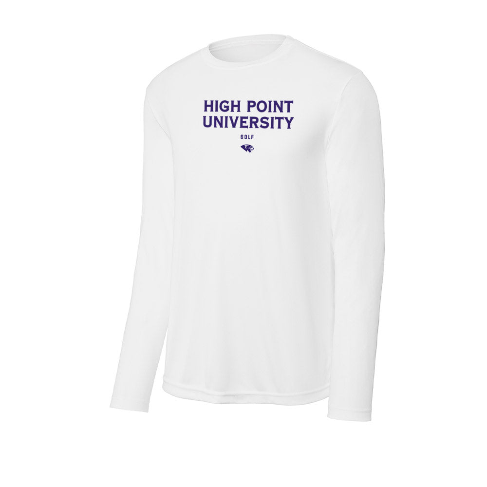 High Point - NCAA Men's Golf : Will Hicks - Activewear Long Sleeve T-Shirt-0