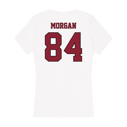 NCCU - NCAA Football : Kyle Morgan - Women's V-Neck T-Shirt-1