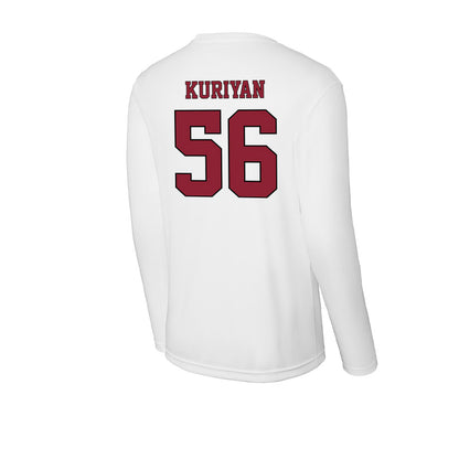NCCU - NCAA Football : Jonathan Kuriyan - Activewear Long Sleeve T-Shirt-1