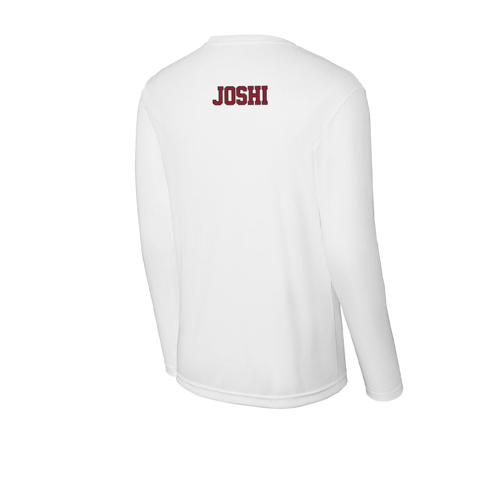 NCCU - NCAA Men's Golf : Isar Joshi - Activewear Long Sleeve T-Shirt