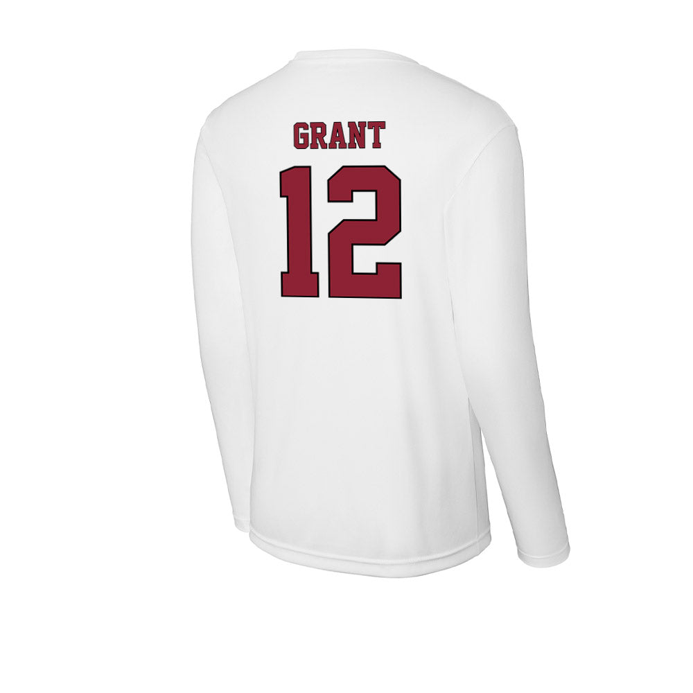 NCCU - NCAA Women's Basketball : Aaliyah Grant - Activewear Long Sleeve T-Shirt-1