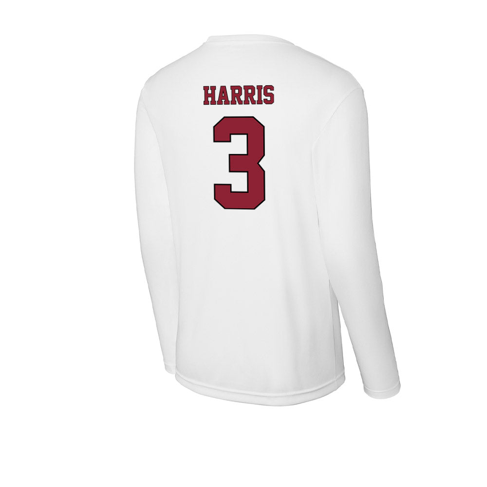 NCCU - NCAA Football : Walker Harris - Activewear Long Sleeve T-Shirt