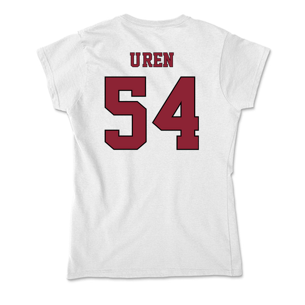 NCCU - NCAA Football : Max U'Ren - Soft Style Women’s T-Shirt-1