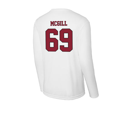 NCCU - NCAA Football : Jordan McGill - Activewear Long Sleeve T-Shirt