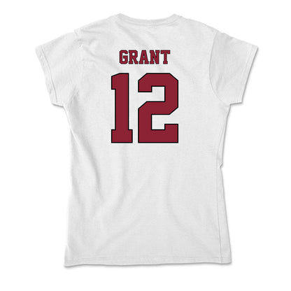 NCCU - NCAA Women's Basketball : Aaliyah Grant - Soft Style Women’s T-Shirt-1